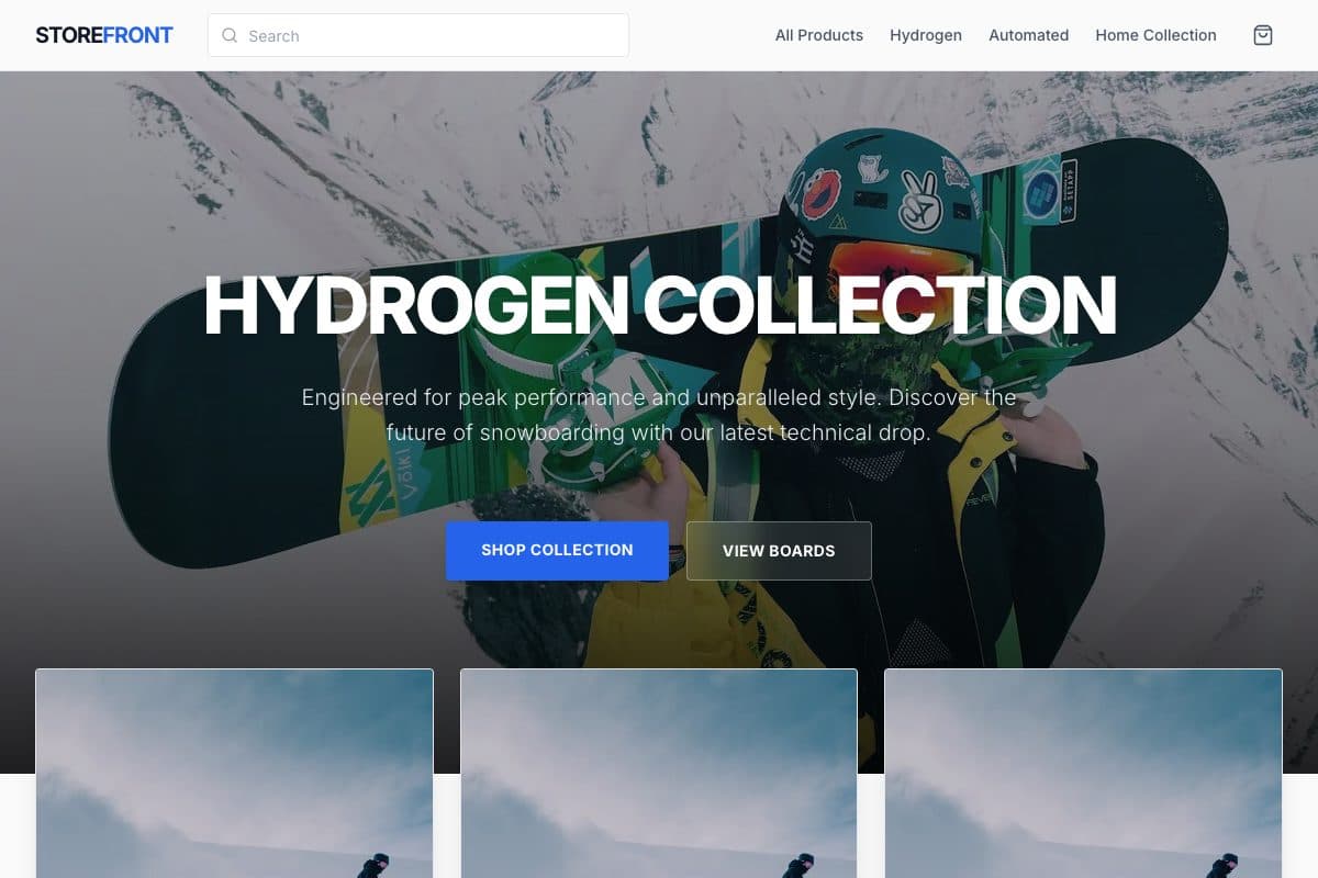 Headless Shopify Store